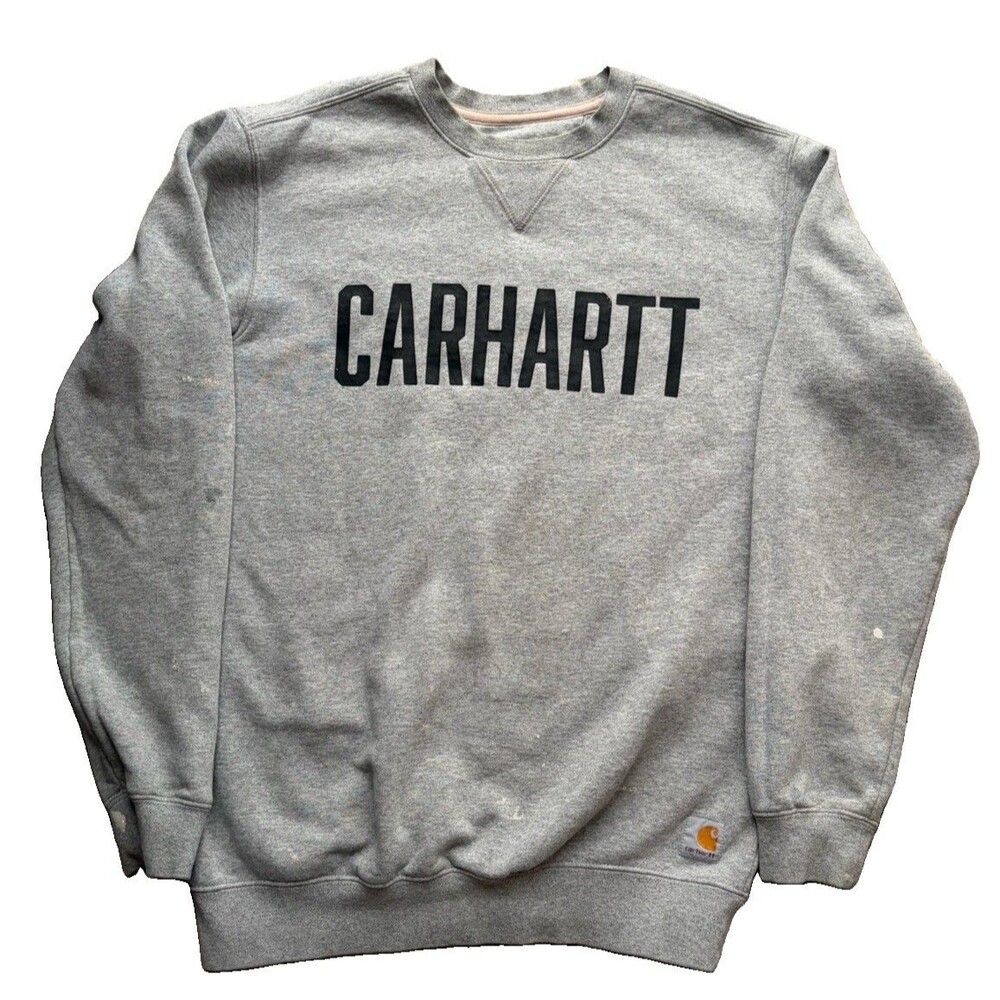 Carhartt Crewneck Sweatshirt 103853HGY Men’s Size Small